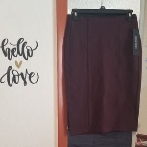 Liverpool Clara Ponte Knit Pencil Skirt